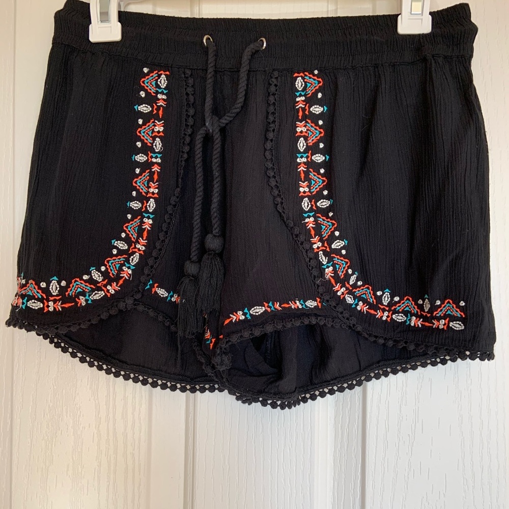 Black shorts